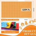 IONTACH 9" X 12" Felt Fabric Sheets 1.6mm Thick | Soft Felt - Image 3