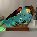 Whale Shark Resin Lamp, Handmade Resin Night Light by NICEHERA