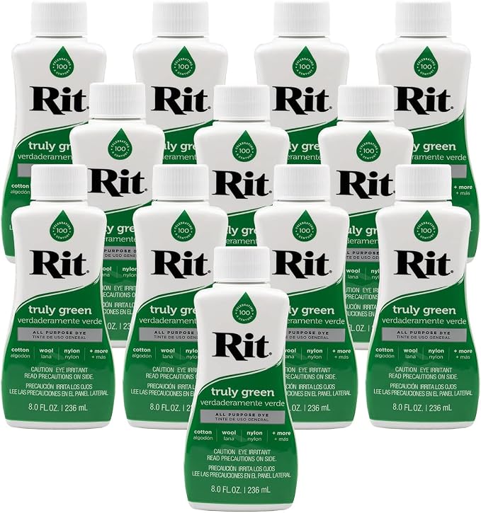 Rit Dye – 8 Oz. Liquid Fabric Dye by CraftCounty