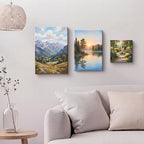 Moinchore 100 Pcs Mini Canvases - Image 3