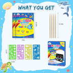 ZMLM Scratch Paper Art-Crafts Gift: 2 Pack Rainbow Notebooks Supplies Toys - Image 7