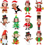 60pcs Christmas Theme Cutouts Xmas Holiday Bulletin Board Decorations Xmas by partygreeting