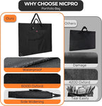 Nicpro Wide Gusset Art Portfolio Case 32 x 42”, Large Tote Bag - Image 6