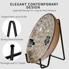 3 Pack 6" Metal Square Plate Stands - Image 4