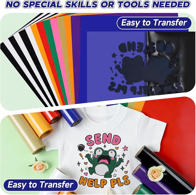 FUNKAKA Heat Transfer Vinyl Bundle - Image 3