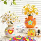 744Pcs Foam Stickers, 8Colors Foam Shape Letter Stickers - Image 7
