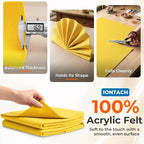 IONTACH 18" X 18" Soft Felt Sheets 1.6mm Thick | Acrylic Felt Fabric Sheets - Image 3