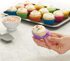 Amazon Basics Reusable Non-Stick Silicone Baking Cups, BPA Free, Muffin Liners - Image 5