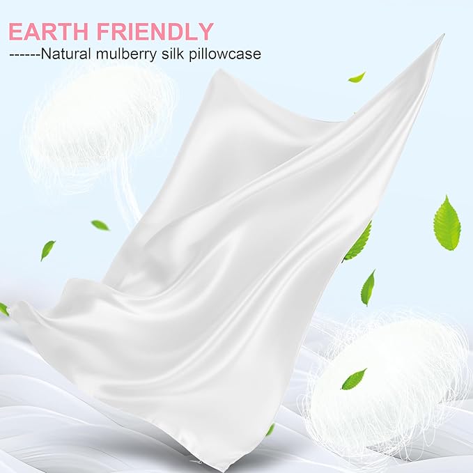 Silk Pillow Cases 2 Pack King Size - Image 2