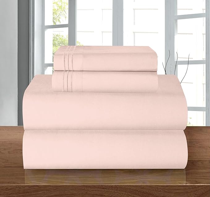 Elegant Comfort Luxury 1500 Premium Hotel Quality Microfiber 4-Piece Sheet Set - Image 2