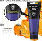 GOTIDEAL Acrylic Paint Prussian Blue Tubes Non Toxic Non Fading, Rich Pigments - Image 2