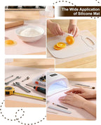 Silicone Crafting Mat for Artists, Jewelry Casting, Acrylic Painting, Clay Work - Image 6