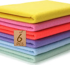 XSEINO 6 Rolls 12"x35" Large Felt Sheets, 1.4mm Thick Nonwoven Fabric by XSEINOiscreating%EF%BC%81