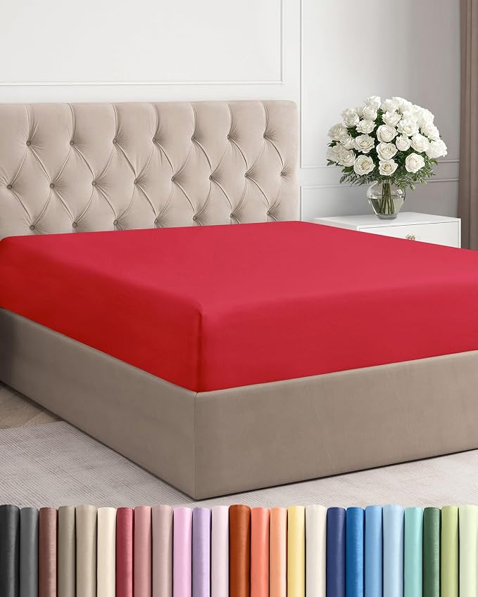 Cal King Fitted Bed Sheet by CGKUnlimited