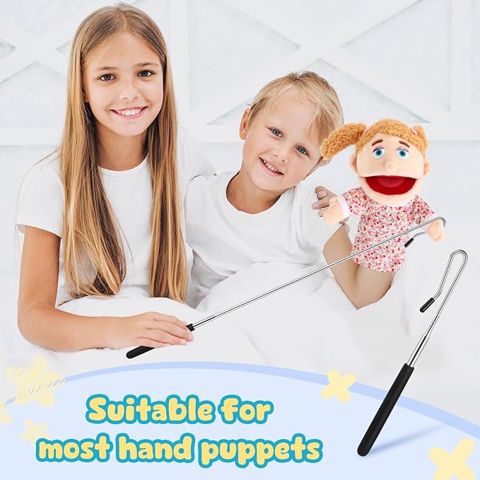 Adjustable Puppet Handles Metal Arm Control Rod Arm Control Stick Accessory - Image 5