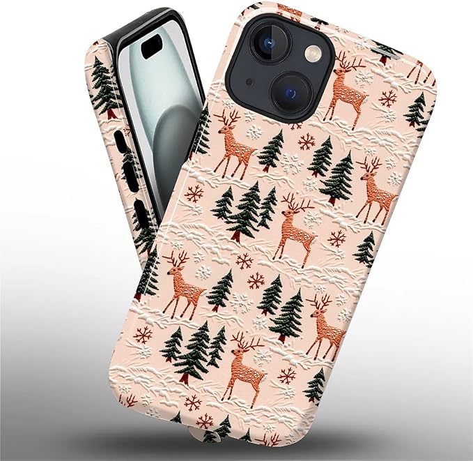 Case for iPhone 15 Plus, Scratch Resistant Hybrid Double Layer Hard - Image 4