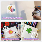Flower Stencils for Painting - Image 4