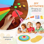 MECCANIXITY 24 Pcs Circle Card Stock, 2 Inch Round Cutouts Paper Thick - Image 5