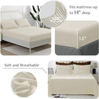 JOLLYVOGUE Full Comforter Set, Ultra-Soft Bed in a Bag Full Size 7 Pieces - Image 4