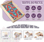 EWJRNSF Diamond Art Kits for Adults Wooden Serving Trays - Image 3