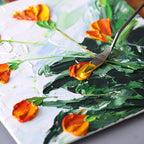 5 Pieces Painting Knives Stainless Steel Spatula Palette Knife Oil Painting - Image 7