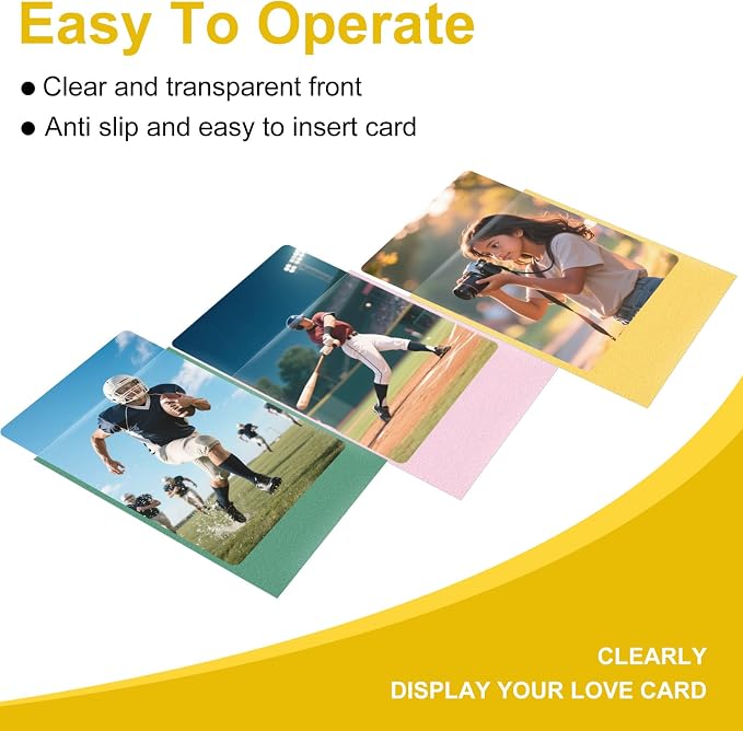 Premium Card Sleeves, 150 Sleeves 2.6''x3.6'' Compatible - Image 4