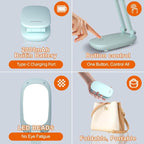 Akejrym LED Desk Lamp for Office Home & Battery Operated Lamp Rechargeable Lamp - Image 6