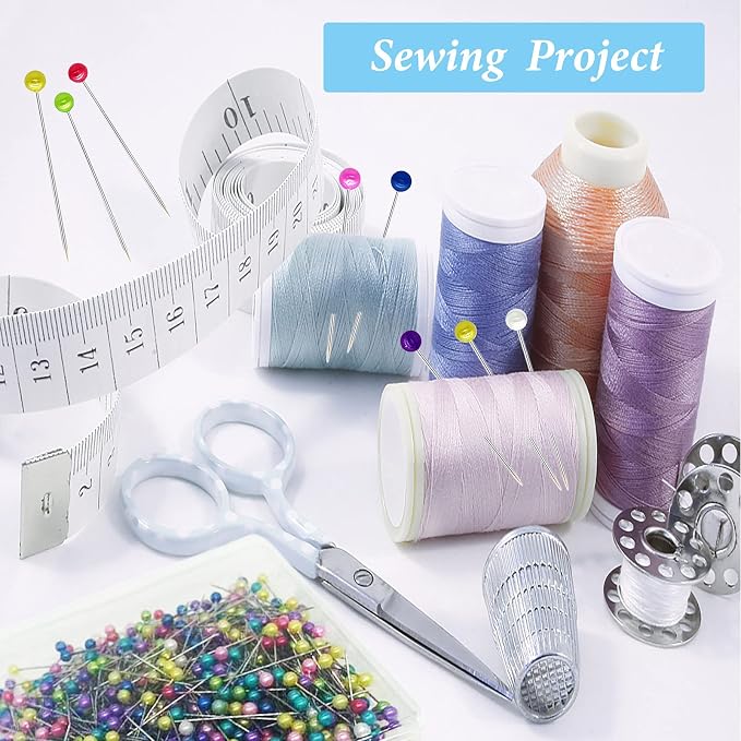 600PCS Sewing Pins, Straight Pin - Image 4