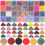 1664 Pieces Wax Seal Beads, Mixed Octagon Sealingwax Bead - Image 2