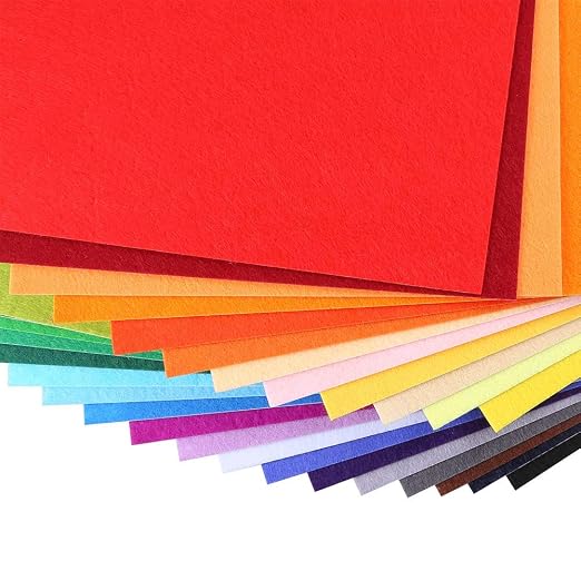 Caydo 30 Pcs 8" X 12" Adhesive Backed Felt Fabric Sheets, Adhesive Felt | - Image 2