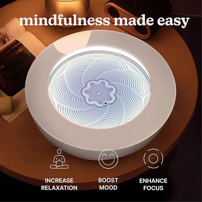 Homedics Drift Sandscape, Perpetual Motion Machine, Zen Garden, Meditation - Image 2