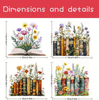 AREOPNMG 4 Pack Book Paint by Numbers Kit - Image 6