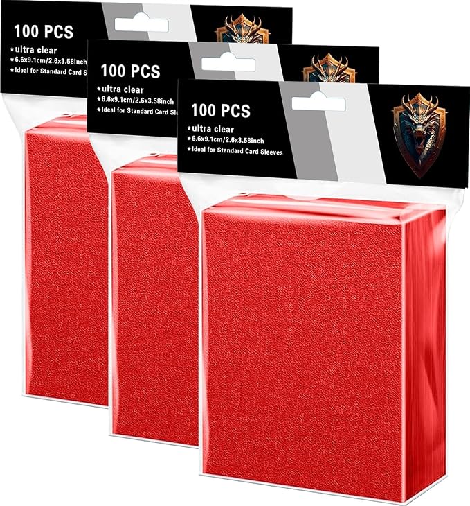 300 CountCard Sleeves for Trading Cards, Premium Matte Standard Size Card by ZLinwly