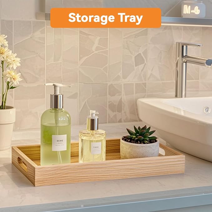 Wooden Serving Trays with Handle - Image 7