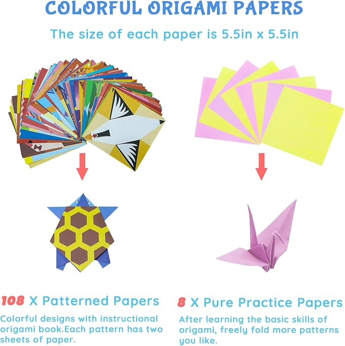 Origami Kit for Kids Ages 5-16, 116 pages - Image 4
