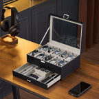 ProCase Watch Box, 10 Slot Watches Display Case - Image 4