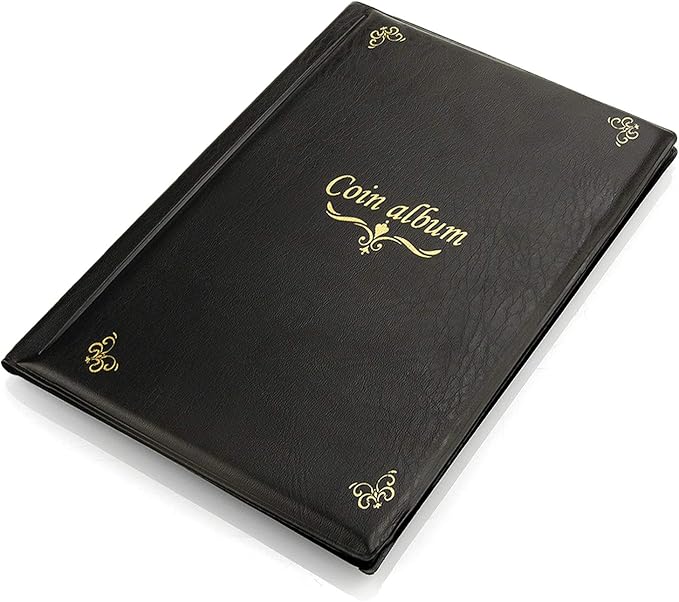 150 Pockets Coin Album, Penny Collecting Book, Souvenir Coins Collection Holder - Image 4