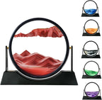 ZSDSZDZY Moving Sand Art Picture Liquid Motion, 3D Quicksand Décor, Deep Sea by Unknown