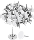 uxcell 150Pcs Upholstery Tacks, 11mmx15mm Flat Head Thumb Tack Decorative by uxcell