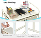 BECOMFORT 10-Drawer Rolling Cart - Image 6