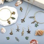 MARFOREVER 120 Pcs Sea Themed Ocean Charms - Image 5