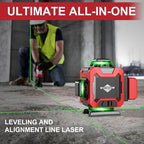 WEIDDW Laser Level 360° Green Cross Line Self Leveling Laser Measuring Tool - Image 3
