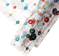 HYANG Transparent Ball PVC Super Clear Holographic Vinyl Faux Leather Sheets 1 by HYANGHAVEPUPVCALLLEATHER