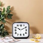 Tinload 5.5" Large No Ticking Analog Alarm Clock, Silent Readable - Image 4