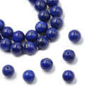 AD Beads Natural Gemstone Round Loose Beads 15" by ADBeads