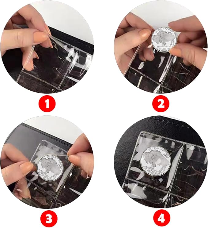MUQING 120 Pockets Coin Collection Suppliers - Image 5
