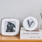 4x4 Picture Frame, Hand-Crafted Resin Dog Picture Frame - Image 5