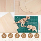 SiliFine 12x12+12x18 Inch 24 Pack Basswood Sheets - Image 6