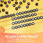 ARTDOT 800 Pieces Assortment Letter Beads - Image 3