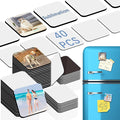80PCS Sublimation Magnet Blanks 3x3 Bulk Square Produnts 40 Pcs Sublimation by Unknown